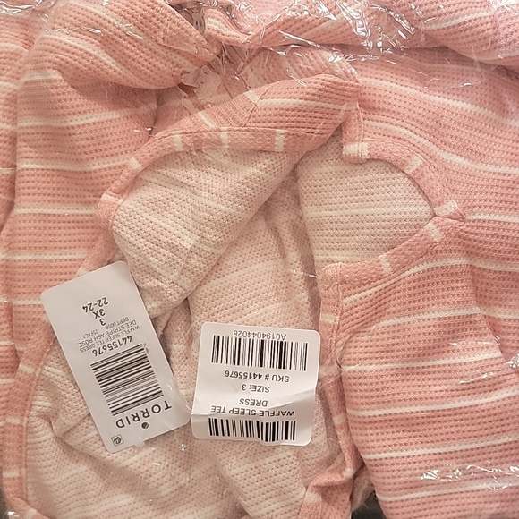 Torrid Waffle Sleep Tee Dress - Picture 5 of 5